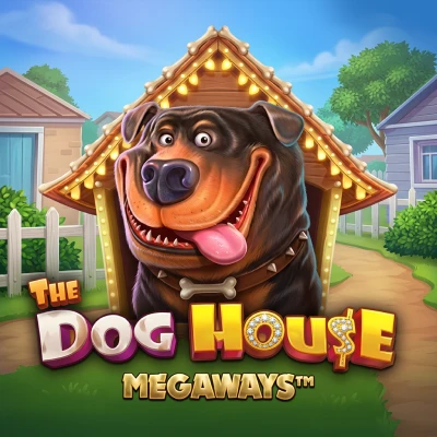Dog House Megaways slot game tile in the LeoVegas slots lobby