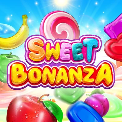 Sweet Bonanza online slot game tile available at LeoVegas Canada